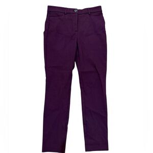 LOFT Dark Red Women's Pants
